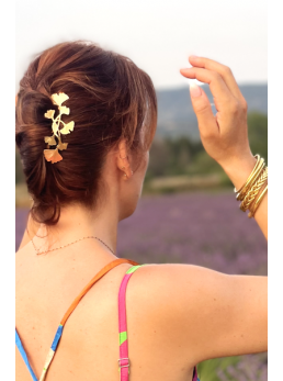 Epingle à cheveux Ginkgo biloba