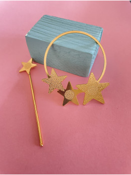 Fibule cheveux Etoiles